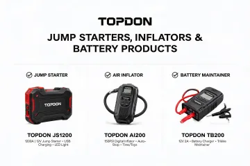Jump Starters, Inflators & Battery